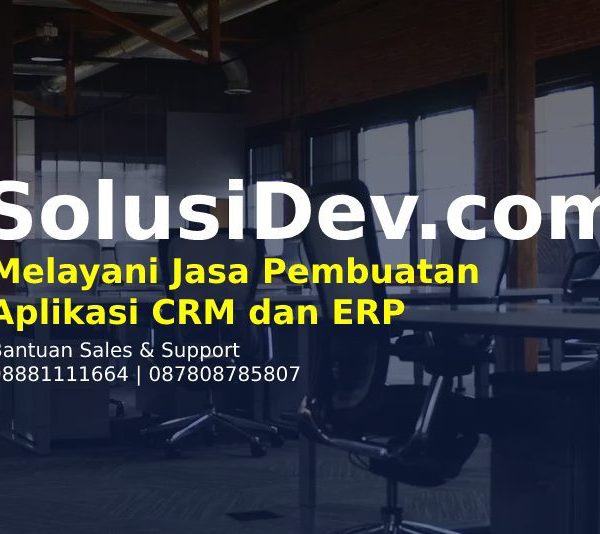 Jasa pembuatan Aplikasi CRM Jasa pembuatan Aplikasi CRM