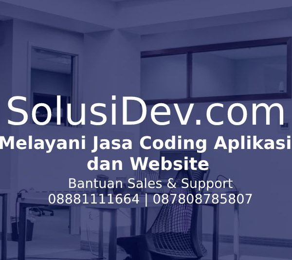Jasa Coding Aplikasi Jasa Coding Aplikasi