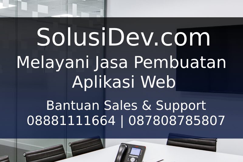 Jasa Pembuatan Aplikasi Web