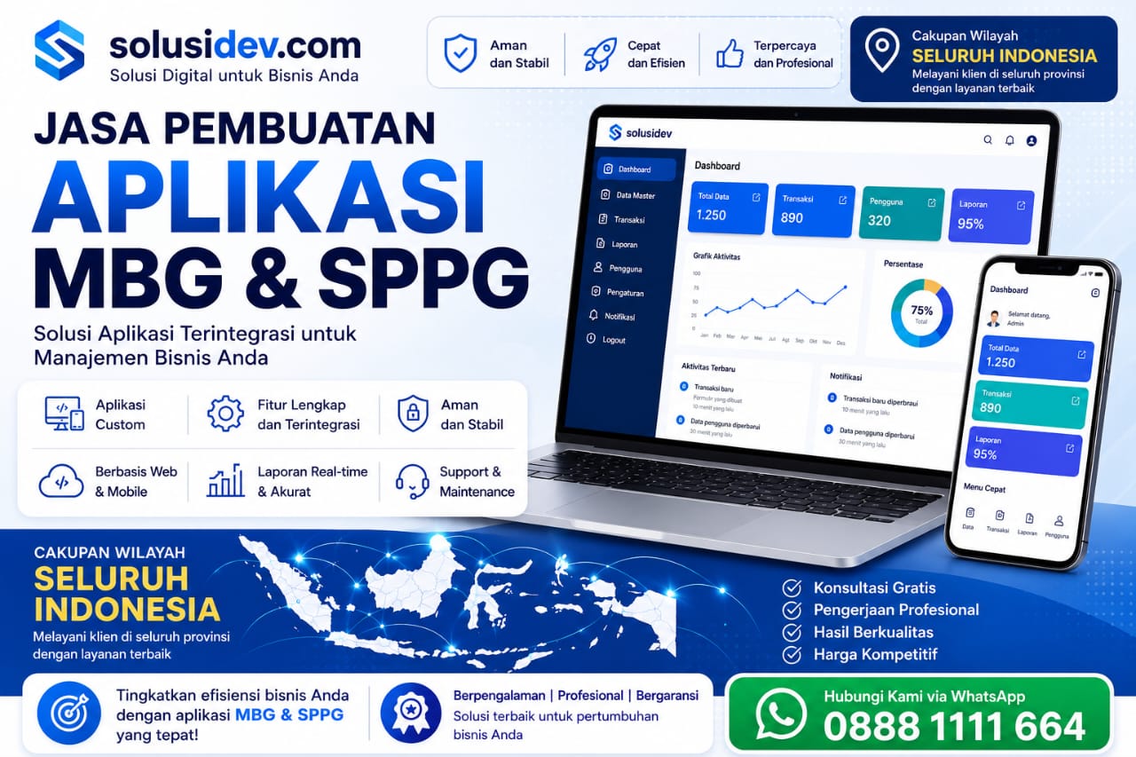 Jasa Pembuatan Aplikasi MBG Profesional | Jasa Aplikasi SPPG Custom Terbaik |Vendor Aplikasi MBG Terpercaya |Jasa Software SPPG Terintegrasi |Solusi Aplikasi MBG untuk Perusahaan |Jasa Pembuatan Sistem SPPG Modern |Developer Aplikasi MBG Berpengalaman |Jasa Aplikasi SPPG Full Support |Software MBG Custom Sesuai Kebutuhan |Jasa Sistem SPPG Terbaik Indonesia |Pembuatan Aplikasi MBG Cepat & Murah |Jasa Aplikasi SPPG Berbasis Web |Vendor Software MBG Profesional |Jasa Pembuatan SPPG Terintegrasi |Aplikasi MBG untuk Bisnis Anda |Jasa Sistem SPPG Andal & Aman |Developer MBG Custom Indonesia |Jasa Aplikasi SPPG Siap Pakai |Solusi Software MBG Terbaru |Jasa Pembuatan SPPG Berkualitas |Aplikasi MBG Online Terbaik |Jasa Sistem SPPG Fleksibel |Vendor MBG Custom Terpercaya |Jasa Pembuatan Aplikasi SPPG Cepat |Software MBG Terintegrasi Cloud |Jasa Aplikasi SPPG Profesional |Developer Sistem MBG Terbaik |Jasa Software SPPG Custom |Aplikasi MBG untuk Efisiensi Bisnis |Jasa Pembuatan SPPG Modern |Vendor Aplikasi MBG Indonesia |Jasa Sistem SPPG Mudah Digunakan |Software MBG Full Custom |Jasa Pembuatan Aplikasi SPPG Murah |Developer MBG Berbasis Web |Jasa Sistem SPPG Terintegrasi ERP |Aplikasi MBG untuk Perusahaan Besar |Jasa Software SPPG Andal |Vendor MBG Terbaik untuk Bisnis |Jasa Pembuatan SPPG Cepat |Aplikasi MBG Aman dan Stabil |Jasa Sistem SPPG Custom Indonesia |Software MBG Siap Pakai |Jasa Aplikasi SPPG Terbaik 2026 |Developer MBG Full Service |Jasa Pembuatan Sistem SPPG Online |Aplikasi MBG Berbasis Cloud |Jasa Software SPPG Modern |Vendor MBG Profesional Indonesia |Jasa Sistem SPPG Berkualitas |Aplikasi MBG Custom Terbaik |Jasa Pembuatan SPPG Terpercaya |Software MBG untuk Semua Industri |Jasa Aplikasi SPPG Cepat & Aman |Developer MBG Indonesia Terbaik |Jasa Sistem SPPG Full Custom |Aplikasi MBG Terintegrasi Sistem |Jasa Software SPPG Terlengkap